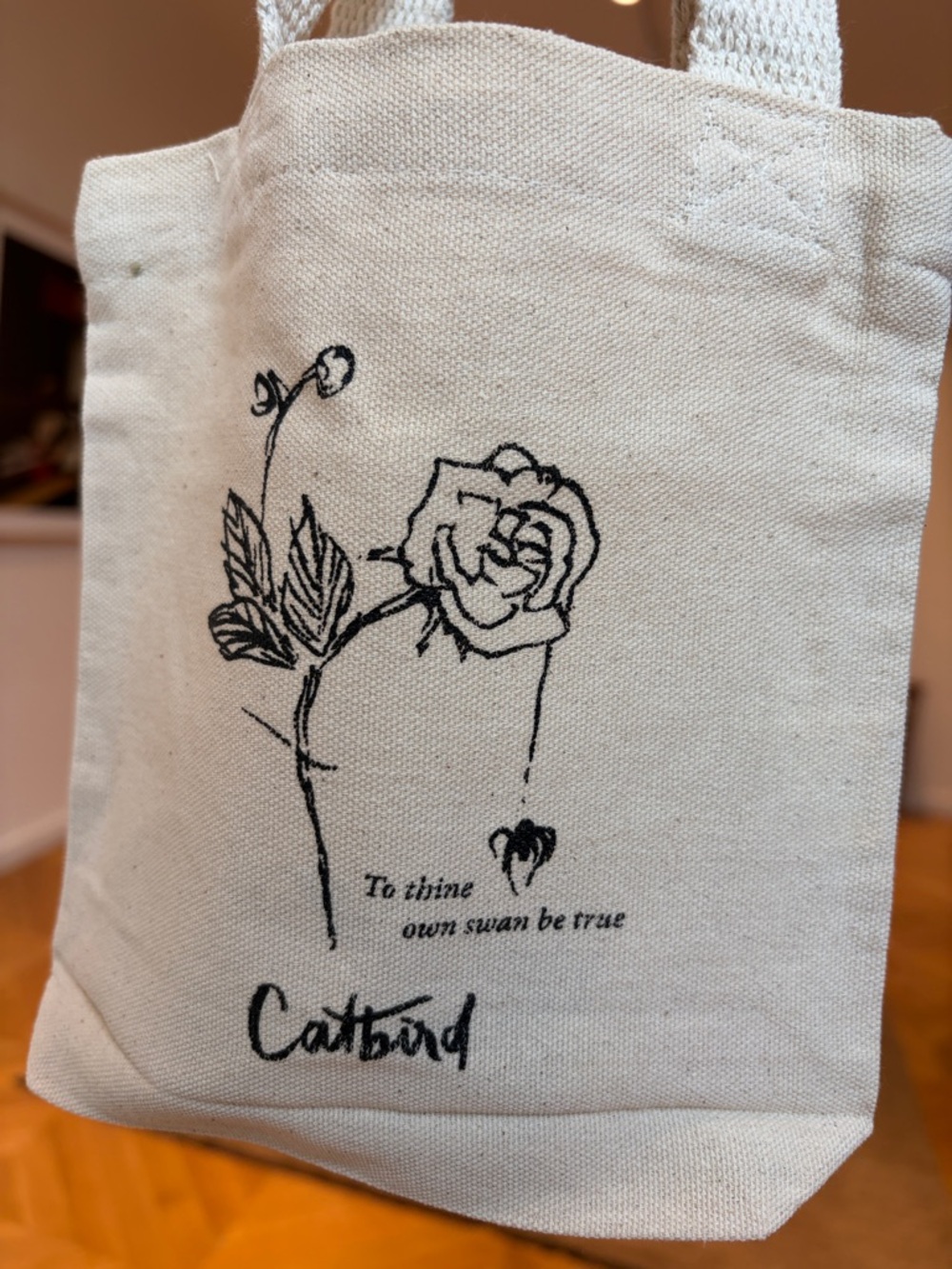 Catbird mini canvas tote CATBIRD MINI TOTE BAG - Picture 5 of 6